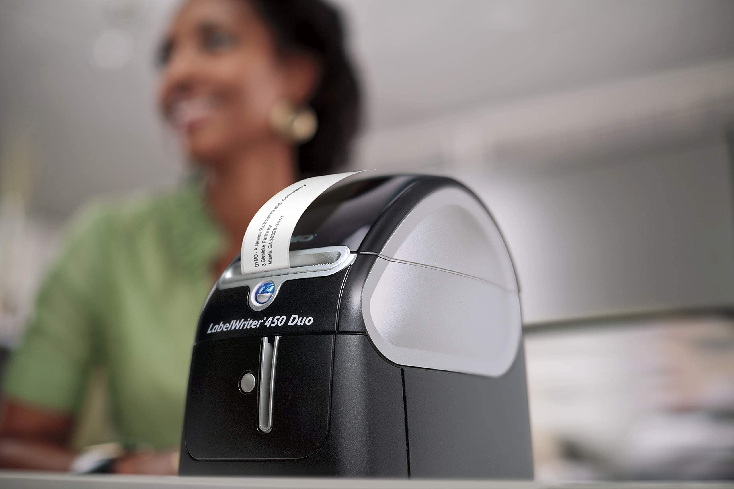 DYMO 1752267 LabelWriter 450 Duo Thermal Label Printer (Renewed) - High-Speed Shipping Label Printer for eBay, Amazon, Etsy & Shopify Sellers - Perfect for Home Office & Small Business Shipping Needs