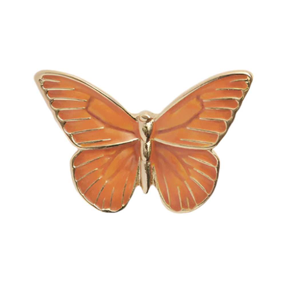 Fable England Butterfly Pin - Elegant Brooch for Women, Vintage Floral Jewelry Accessory - Perfect for Dresses, Jackets, and Special Occasions