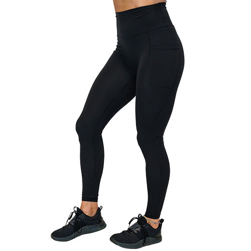 High-Waisted Stretchy Leggings for Women - Black - Perfect for Yoga, Workouts & Everyday Comfort