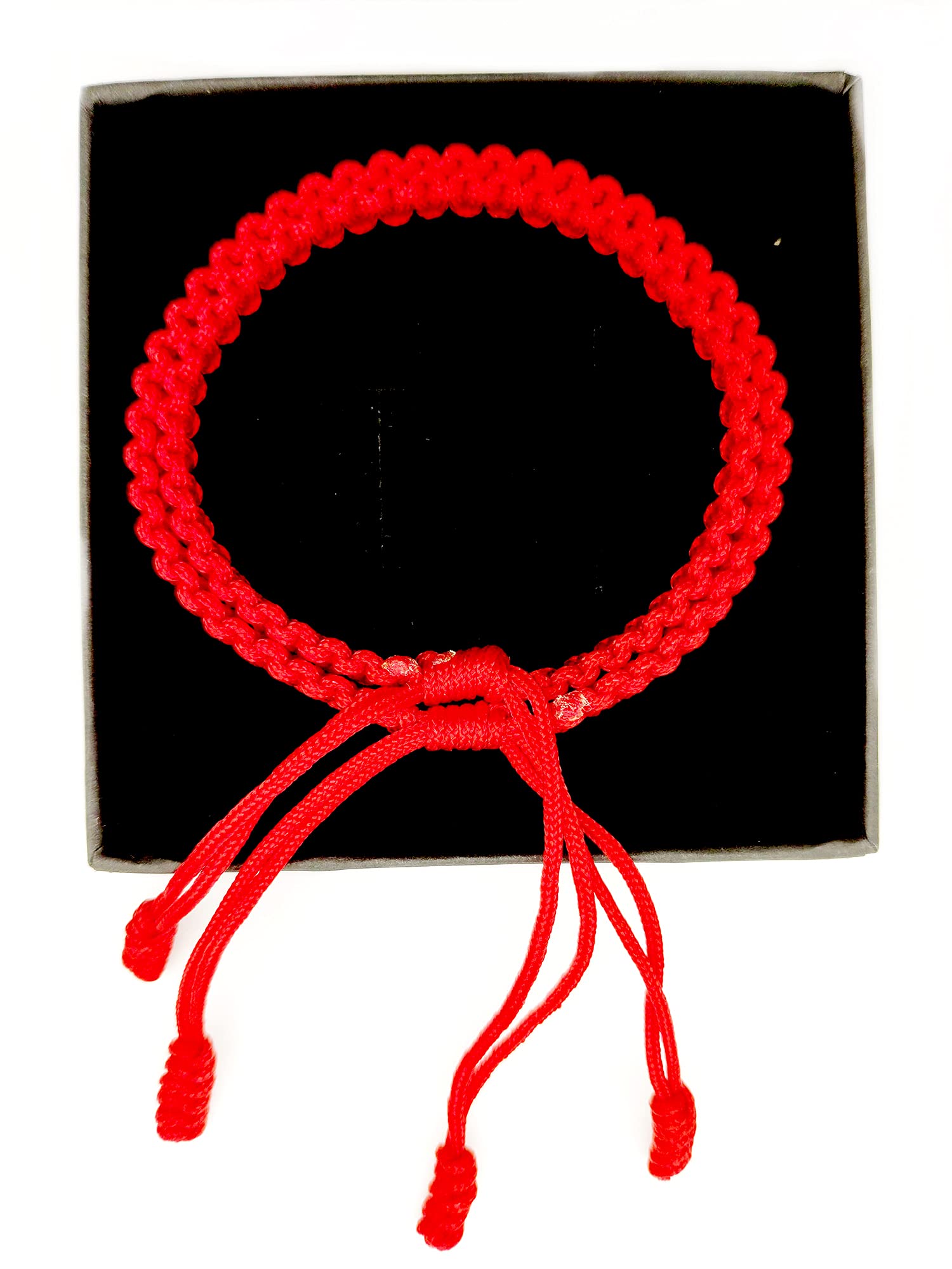 Lucky Rope Bracelet for Women & Men - Handmade Tibetan String Bracelet - Spiritual & Fashion Jewelry Gift for Birthday, Travel, Meditation