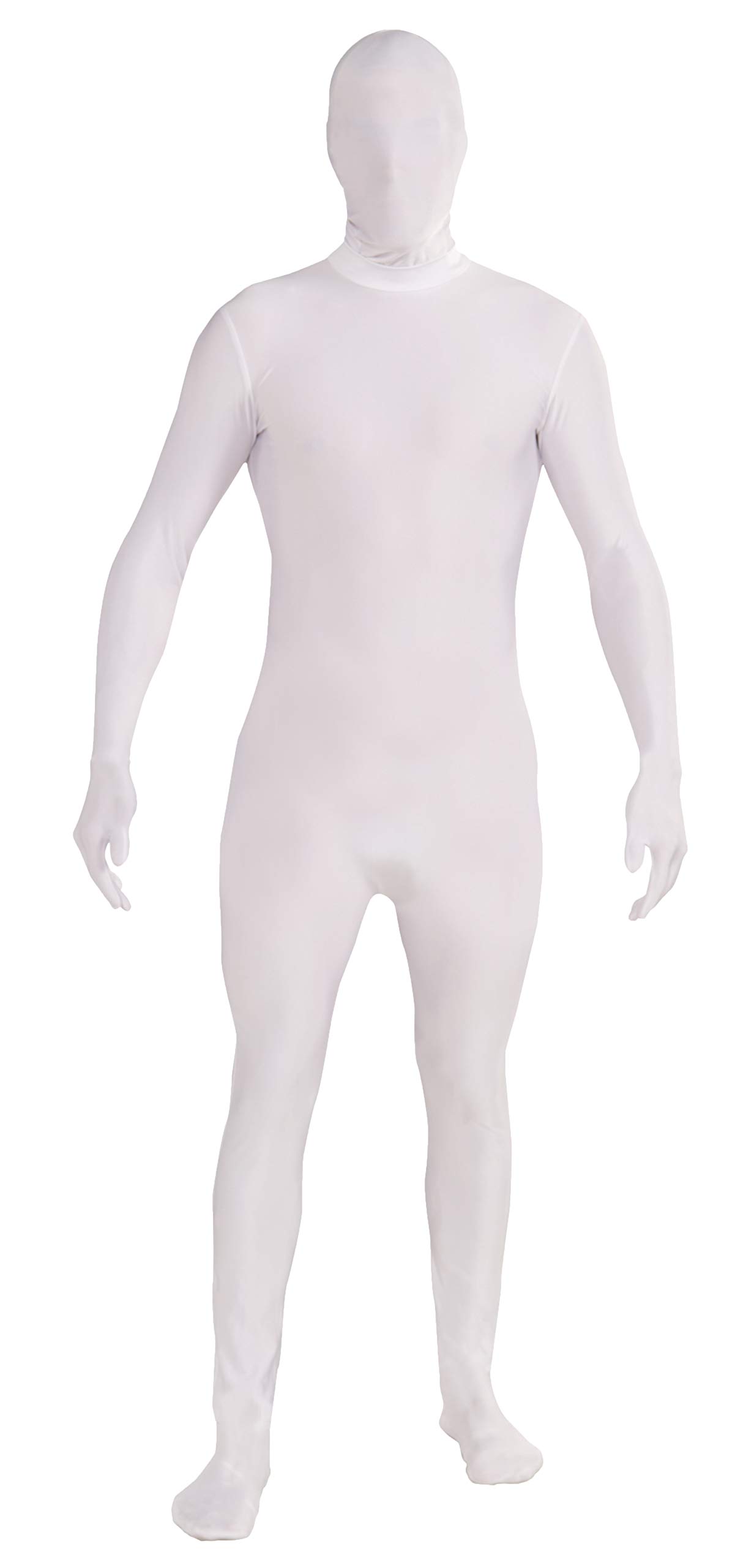 Disappearing Man Hood - White Invisible Costume for Men | Perfect for Magic Tricks, Halloween & Cosplay