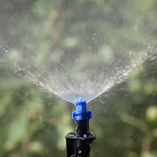 **180-Degree Greenhouse Micro Drip Irrigation Misting Nozzle – 15cm Support Connection, 200pcs – 90/180/360° Adjustable Refraction Sprayer for Hydroponics, Indoor Gardening & Plant Misting**    *(Perfect for Greenhouses, Vertical Farms, and Hydroponic Systems – Ensures Even Water Distribution for Healthy Plant Growth!)*