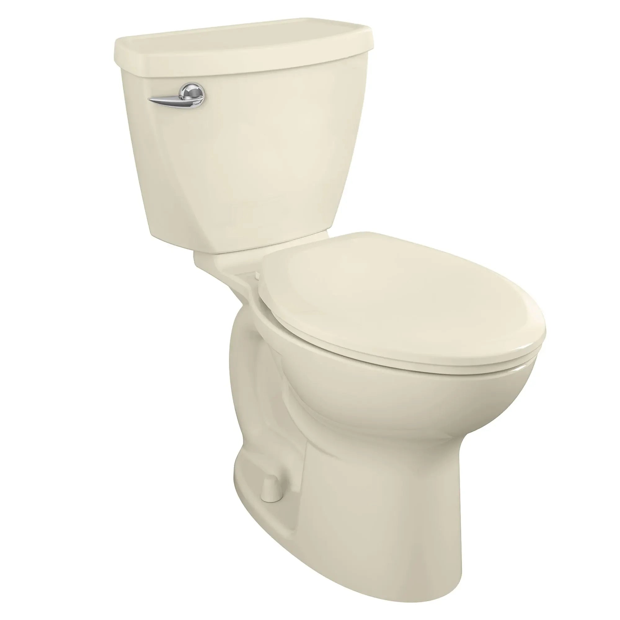 Cadet 3 Elongated Toilet - 1.6 GPF Water Efficient White Bathroom Toilet for Modern Homes & Small Spaces - Perfect for Residential & Commercial Use