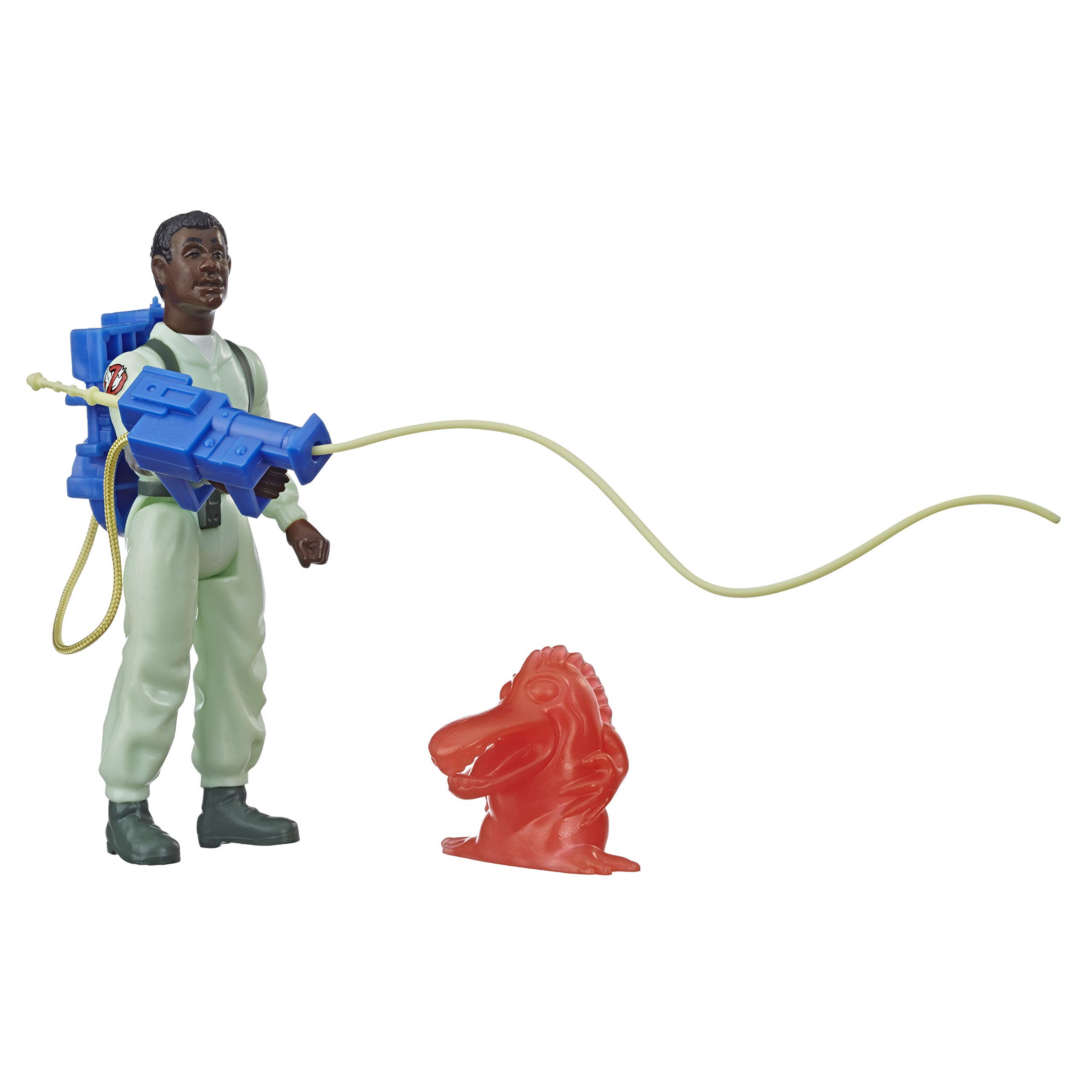 Power Rangers Ghostbusters Kenner Classics Winston Zeddemore & Chomper Ghost Retro Action Figure Toy Set with Accessories - Collector's Edition Gift for Fans - Perfect for Display, Play & Nostalgic Collections