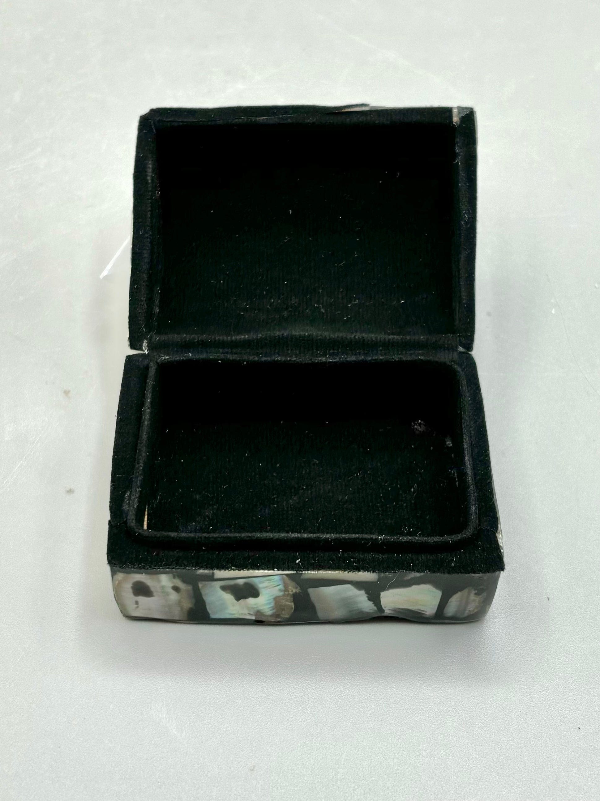 Exquisite Abalone Shell Nesting Boxes - Handcrafted Jewelry Organizer for Rings, Earrings & Necklaces | Perfect for Home Décor, Gift Giving & Travel Storage