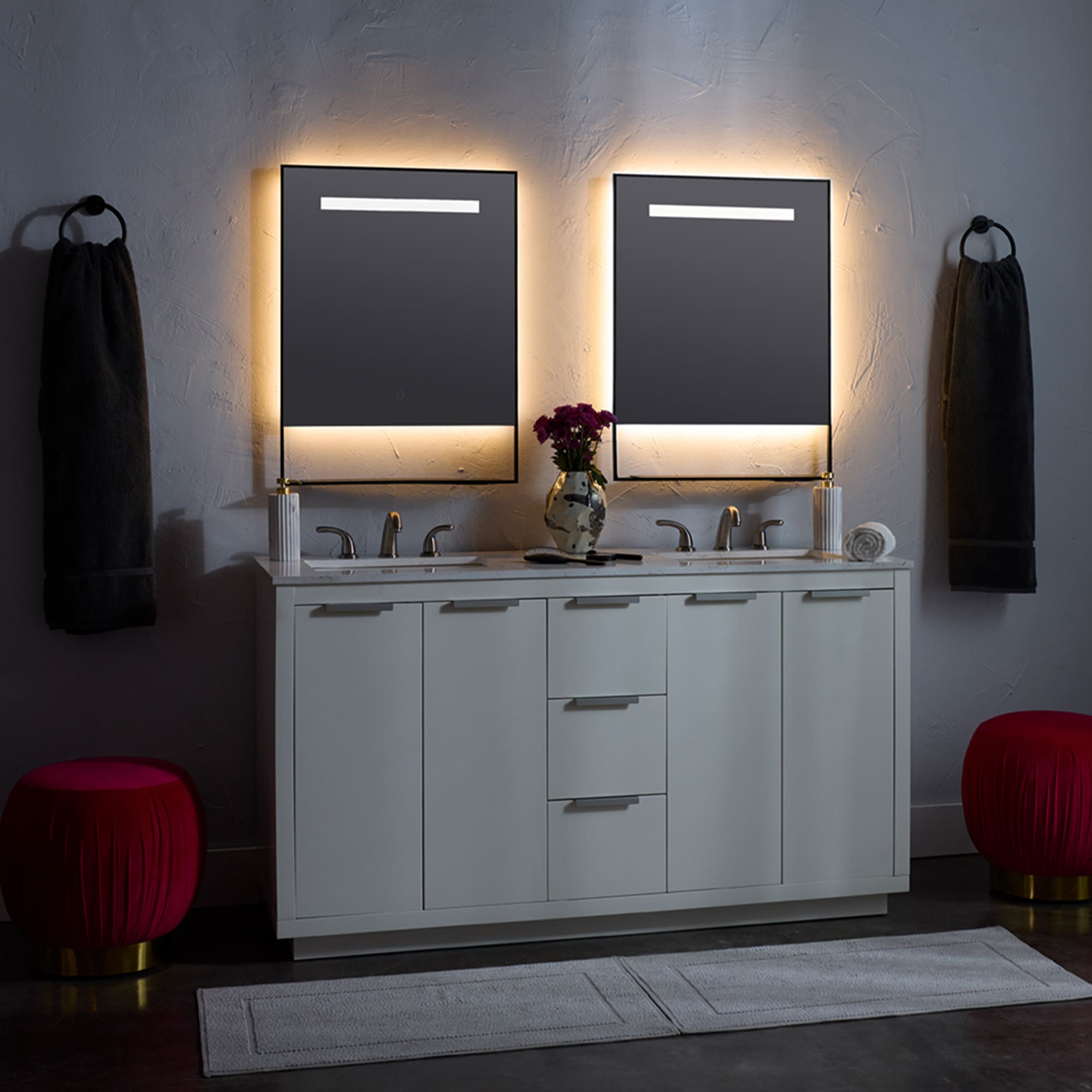 Oxygen Castore 3 0901 15 Lighted LED Mirror 20