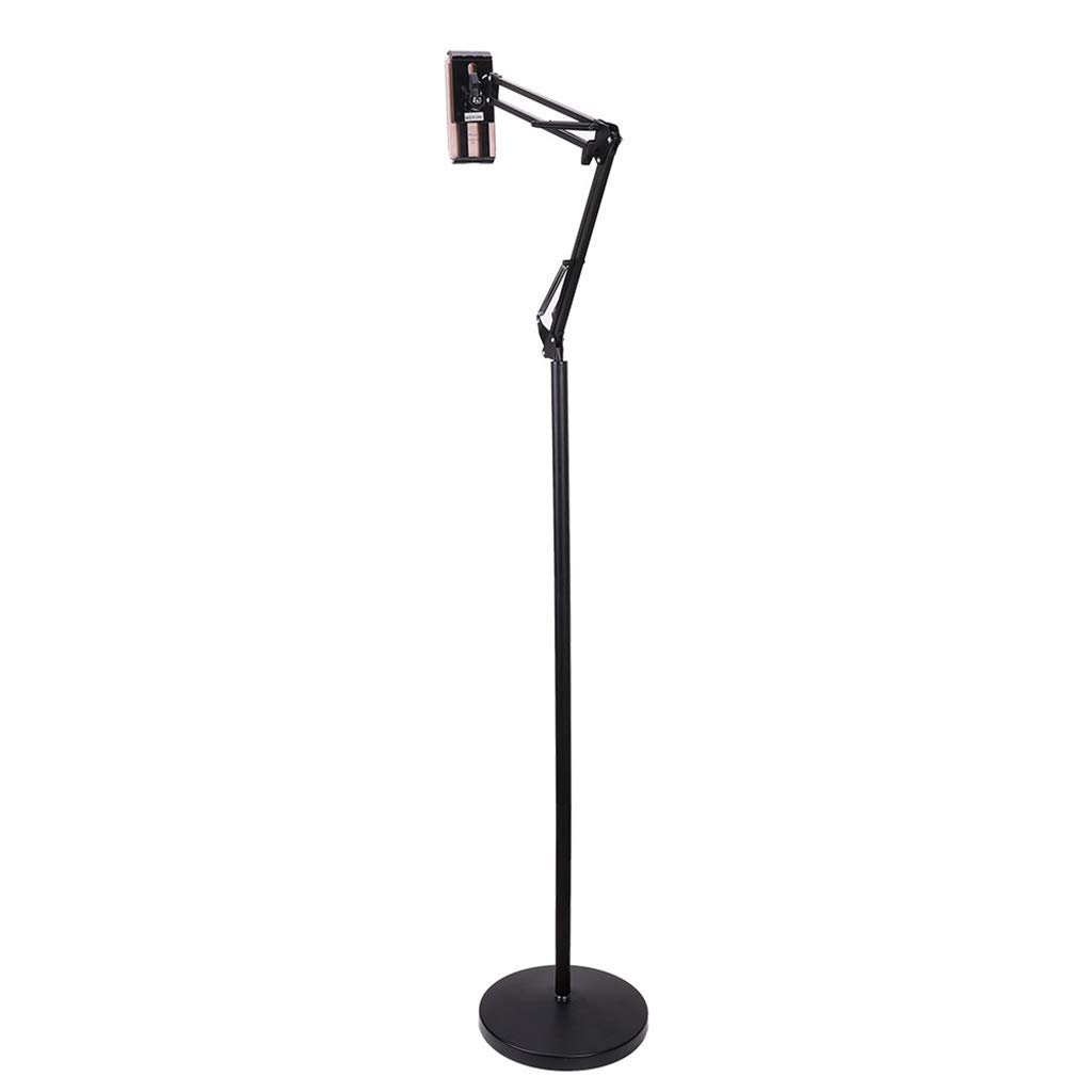 360° Adjustable Metal Phone Stand for Bed & Desk - Universal Tablet Holder for 4.5