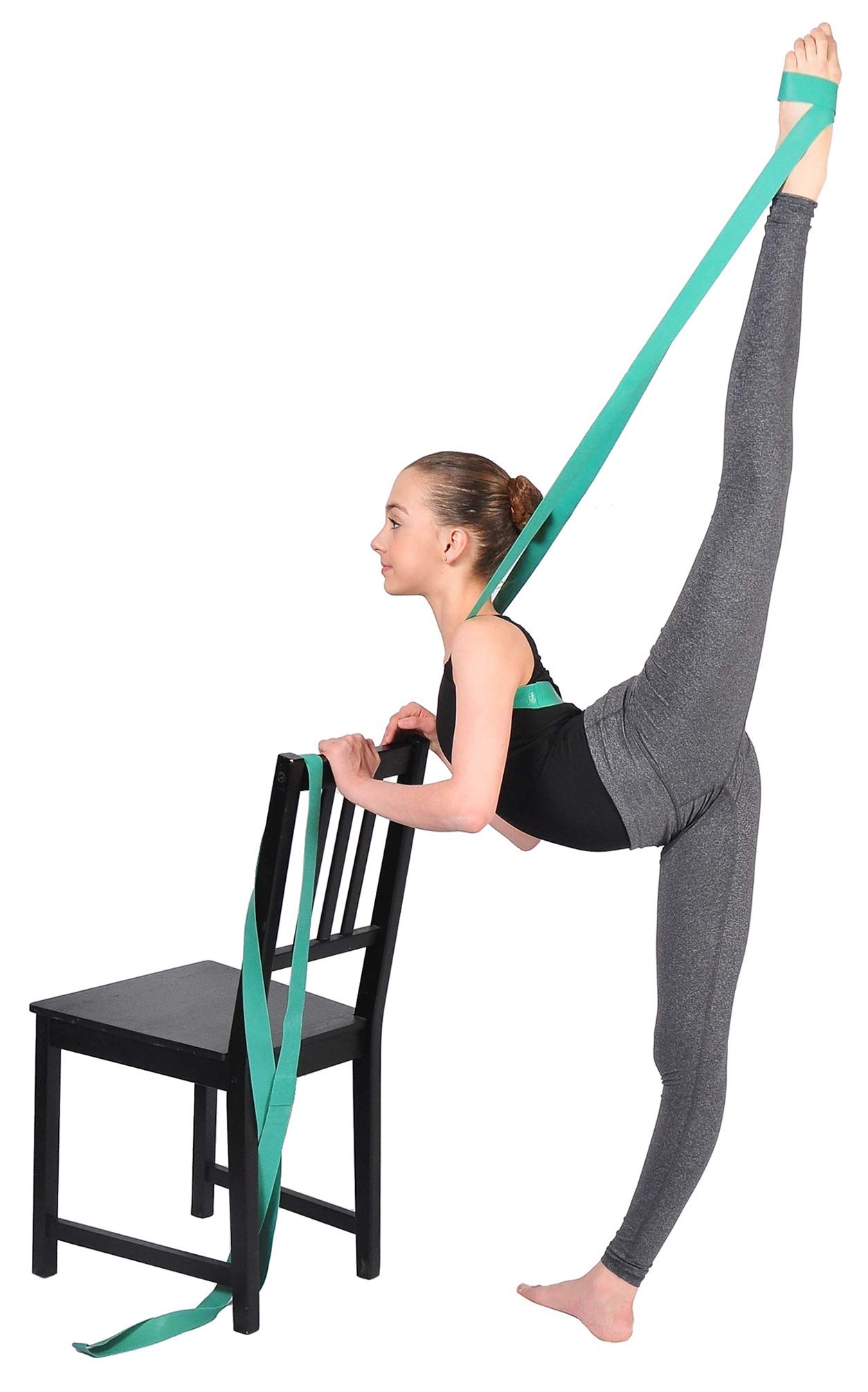 SuperiorStretch Ballet Stretch Band - Professional Dance & Gymnastics Training Resistance Band for Flexibility, Strength, and Conditioning - Perfect for Ballet, Yoga, Pilates, and Home Workouts