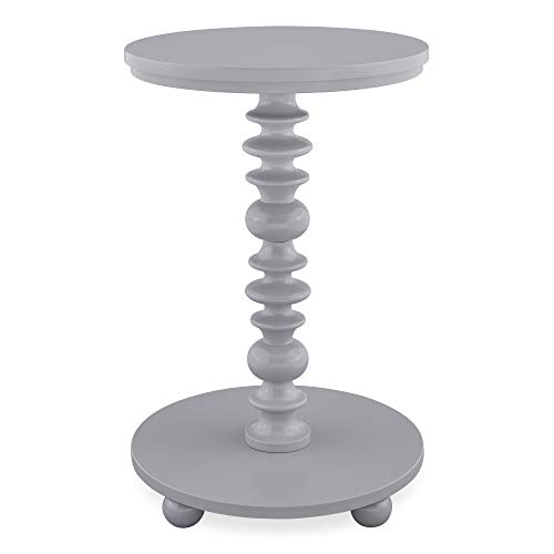 Delta Children Palmer End/Side Table - GREENGUARD Gold Certified, Grey - Perfect for Nursery, Bedroom & Living Room Furniture