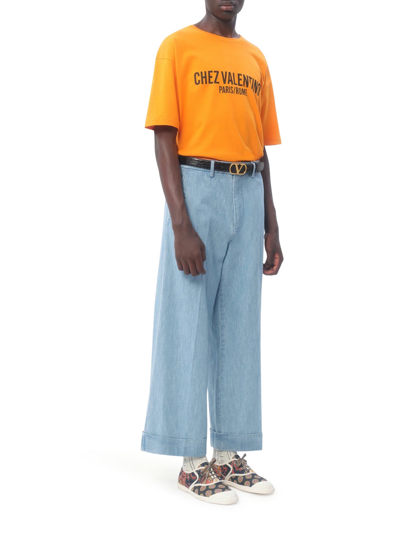 Stylish High-Waisted Denim Jeans for Women with Roll-Up Cuff - Perfect for Casual Outfits, Streetwear & Everyday Comfort