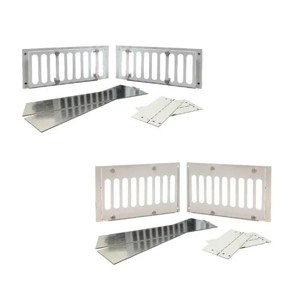 Firegear Stainless Steel Paver Vent Kit - Durable Outdoor Fire Pit Accessory for Gas & Propane Fire Pits - Perfect for Patio, Backyard, and Camping Use