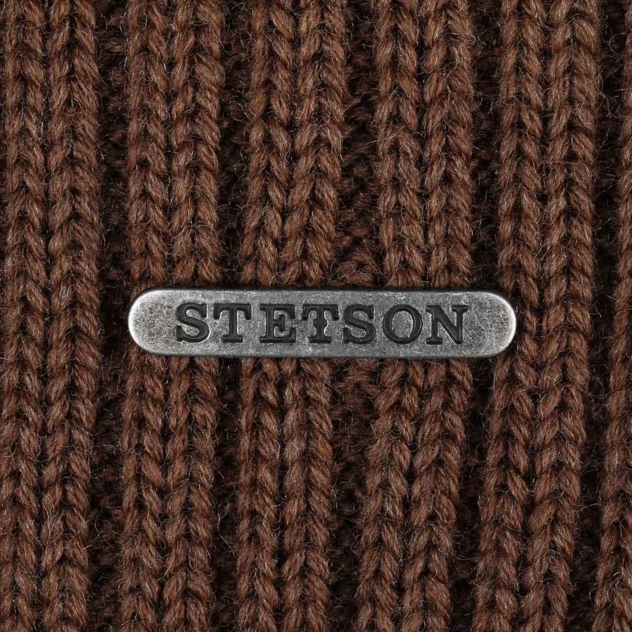 Stetson Georgia Wool Knit Hat with Cuff - Warm Winter Beanie for Men & Women - Perfect for Skiing, Hiking, and Outdoor Activities