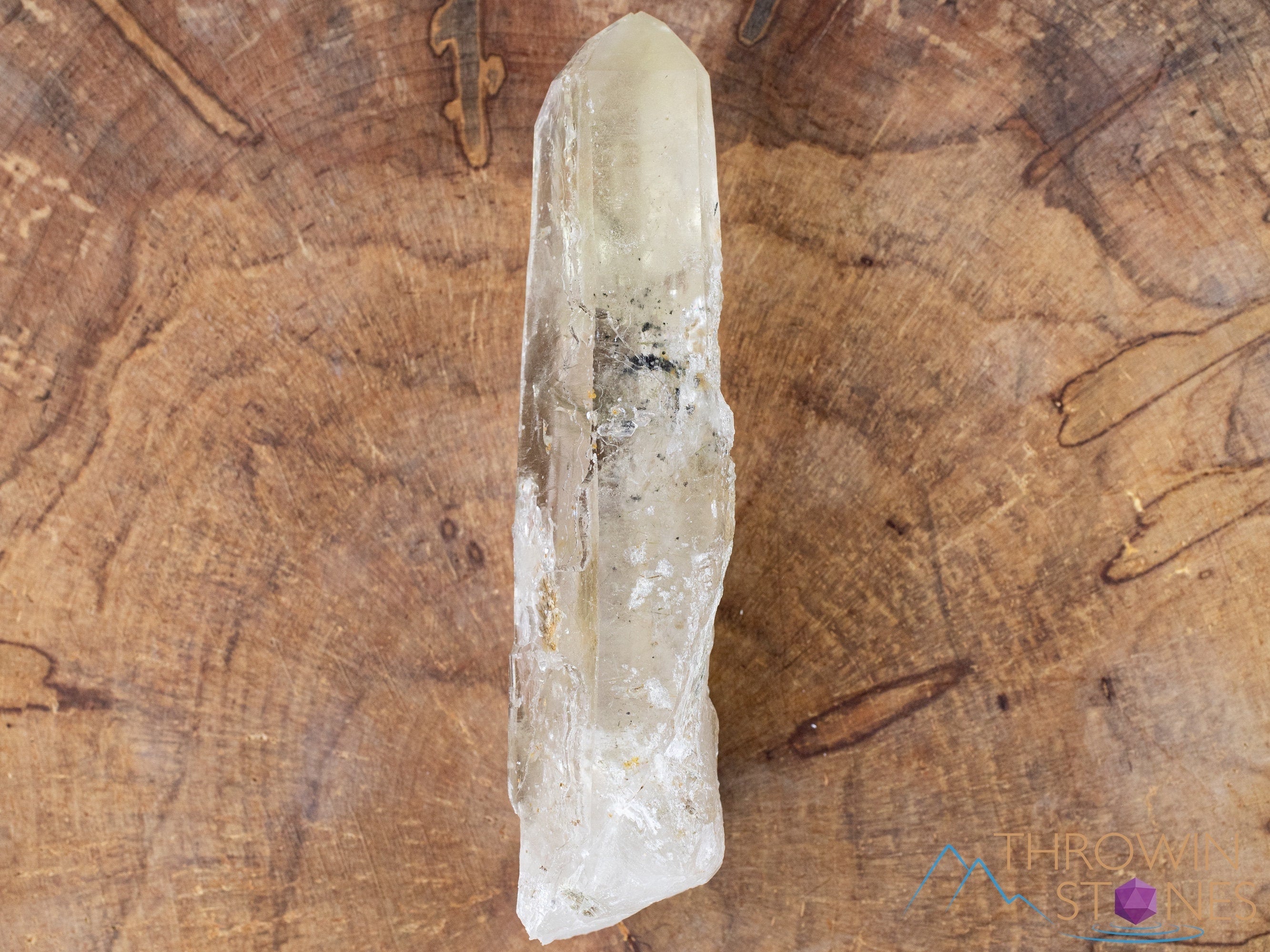 Natural Citrine Raw Crystal Point - November Birthstone, Healing Stone, Home & Office Decor, Feng Shui Crystal for Positive Energy - Perfect for Meditation, Gifts & Spiritual Healing