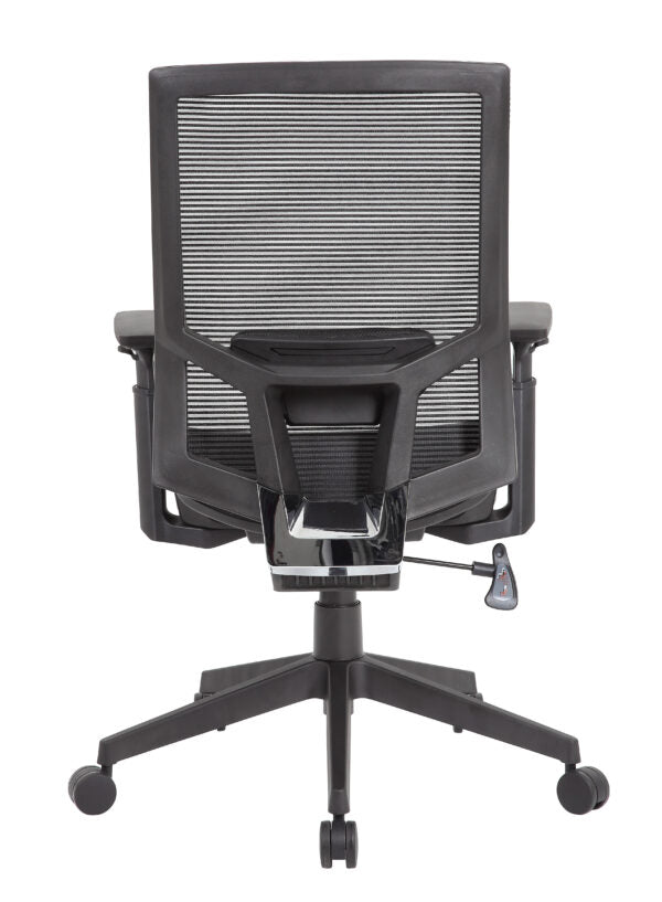 Ergonomic Boss Mesh Chair B6044 - High Back Adjustable Office Task Chair with Lumbar Support for Home & Office Workspace Comfort