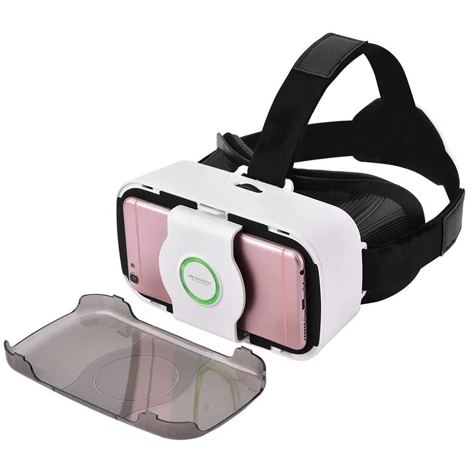 Best VR Glasses for Smartphones 4.0-6.0 Inches - Virtual Reality Headset Compatible with Android, iOS & Windows - Perfect for Gaming, Movies & 360° Videos