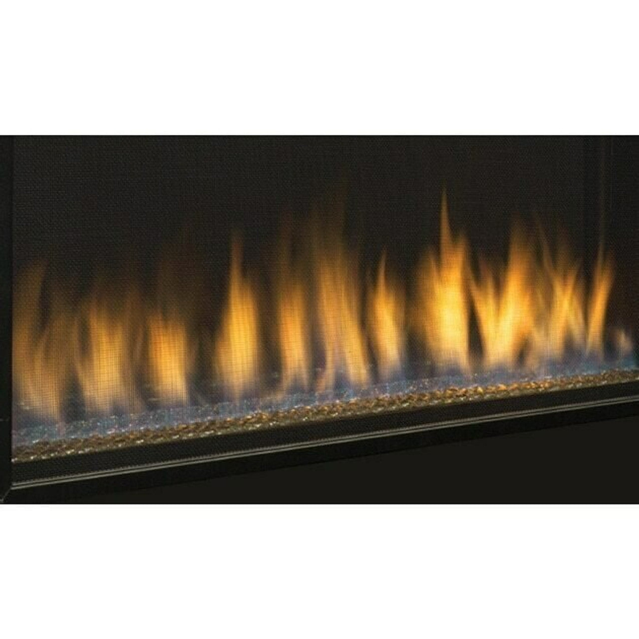72 Inch Linear Direct Vent Natural Gas Fireplace - Modern & Sleek Design for Living Room, Bedroom, or Office - DRL4072