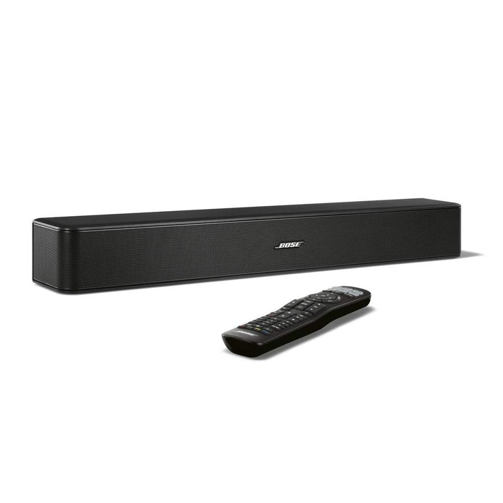 BOSE Solo 5 TV Soundbar - Premium Bluetooth Sound System with Slim Design for Home Theater - Enhanced Audio for Movies, Music & Gaming (Renewed, Black)