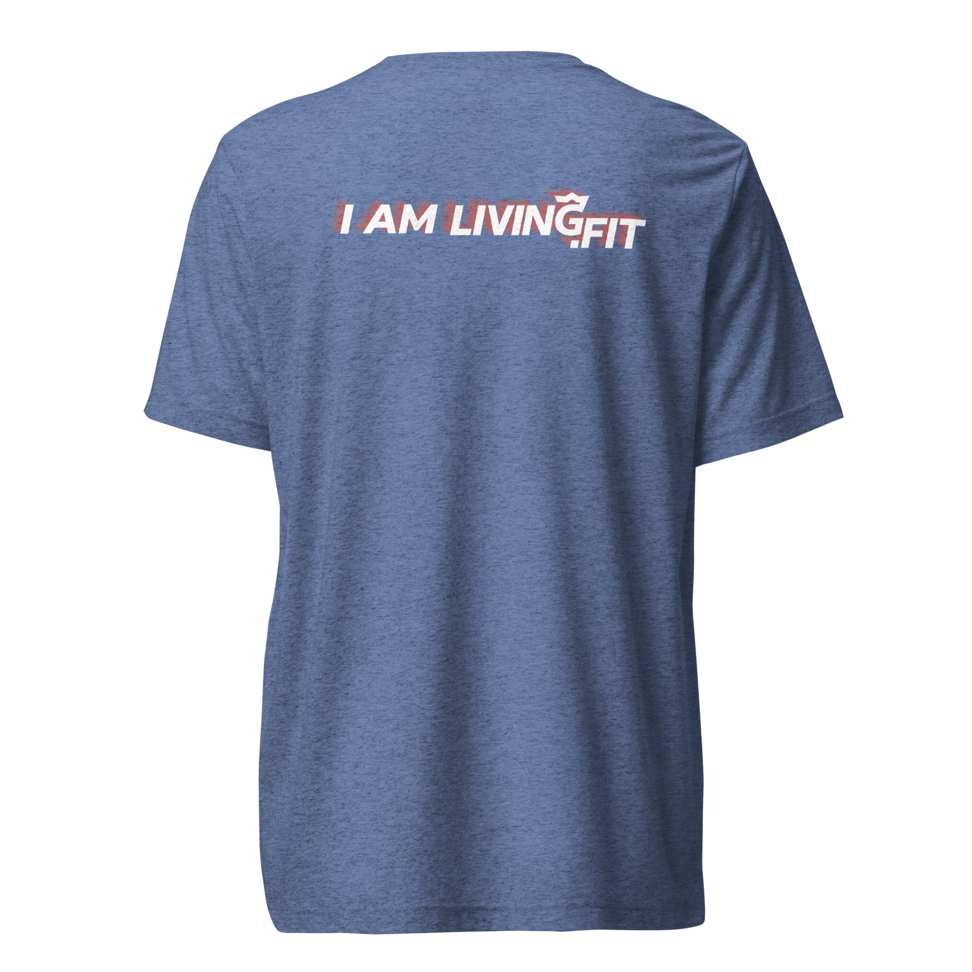 I Am Living.Fit Neon Pocket Shirt - Stylish & Comfortable Workout Tee for Men & Women | Perfect for Gym, Running & Casual Wear