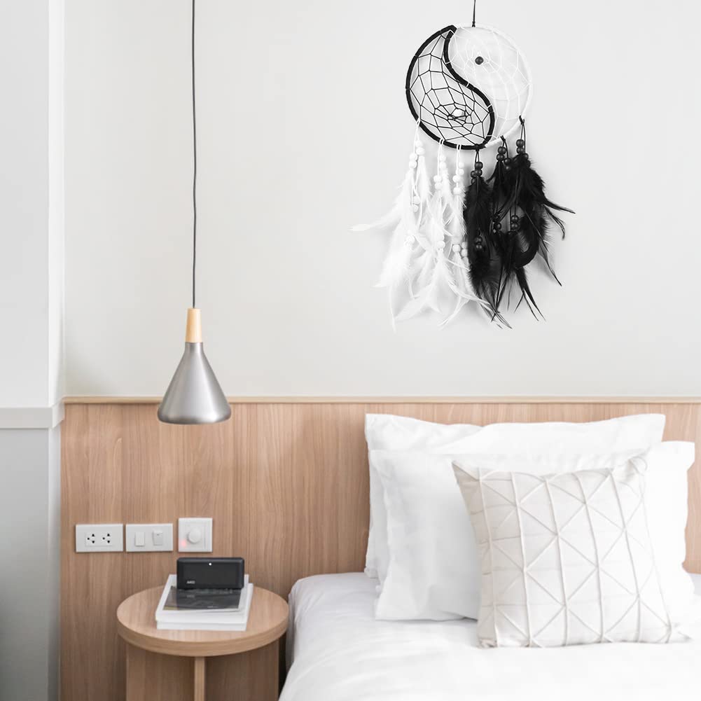 Boho Dream Catcher Wall Hanging Decor for Bedroom - Handmade Feather Dreamcatcher for Girls, Boys, Kids & Adults | Perfect for Home, Wedding, Nursery & Party Decorations