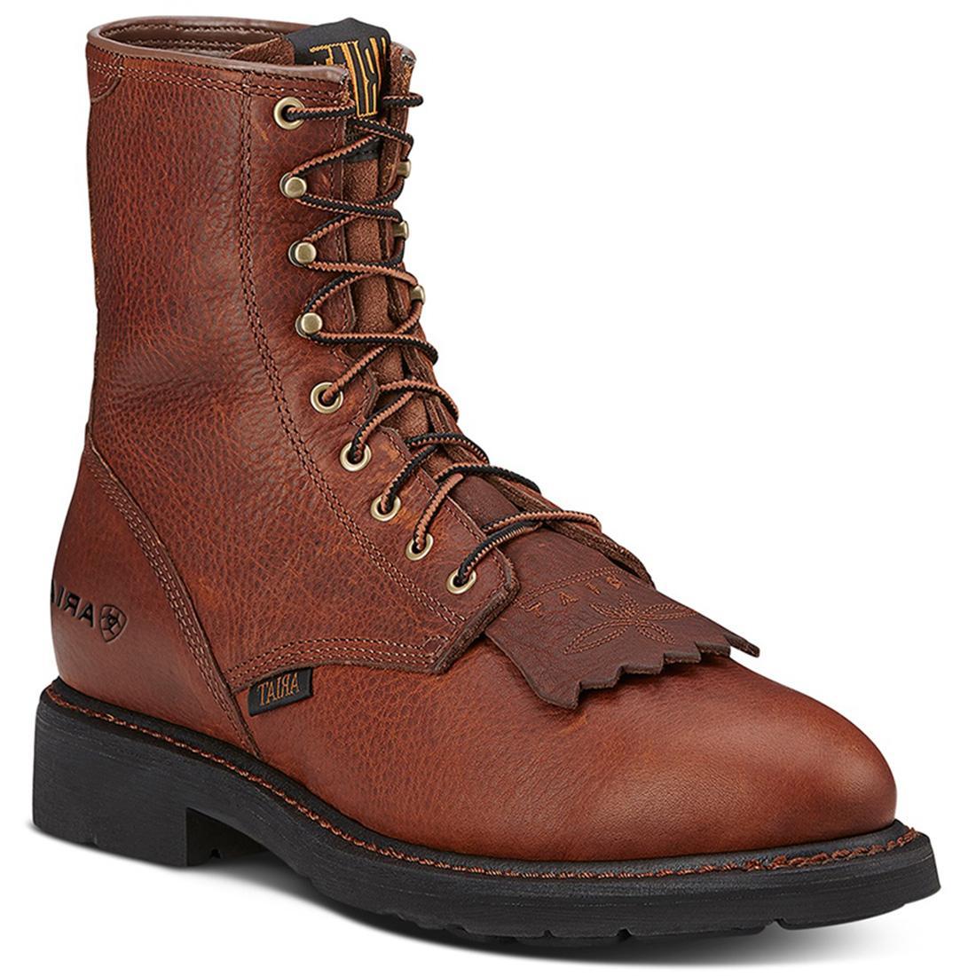 Cascade 8 inch Soft Toe Waterproof Boot Sunshine