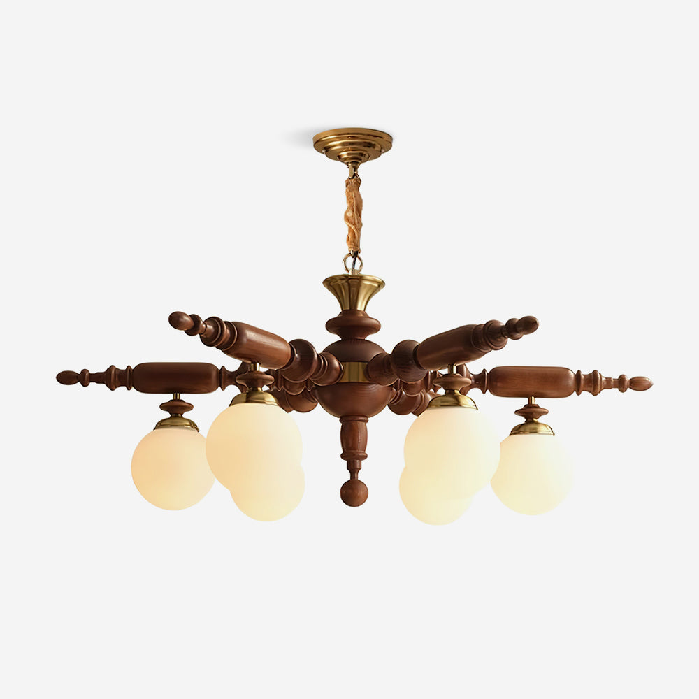 Vintage Olina Chandelier - Antique Crystal Ceiling Light Fixture for Dining Room, Bedroom & Living Room | Elegant Home Decor Lighting for Weddings & Special Events