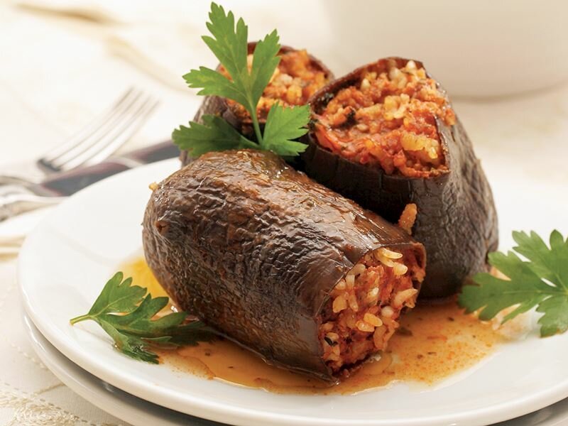 Kuru Dolmalik Stuffed Eggplant | 57g | Authentic Turkish Delicacy for Cooking & Appetizers