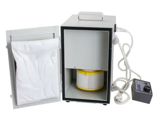 550W Digital Lab Dust Collector - Dual Impeller Industrial Dust Cleaner & Extractor for Woodworking, Metalworking, and Workshop Cleaning