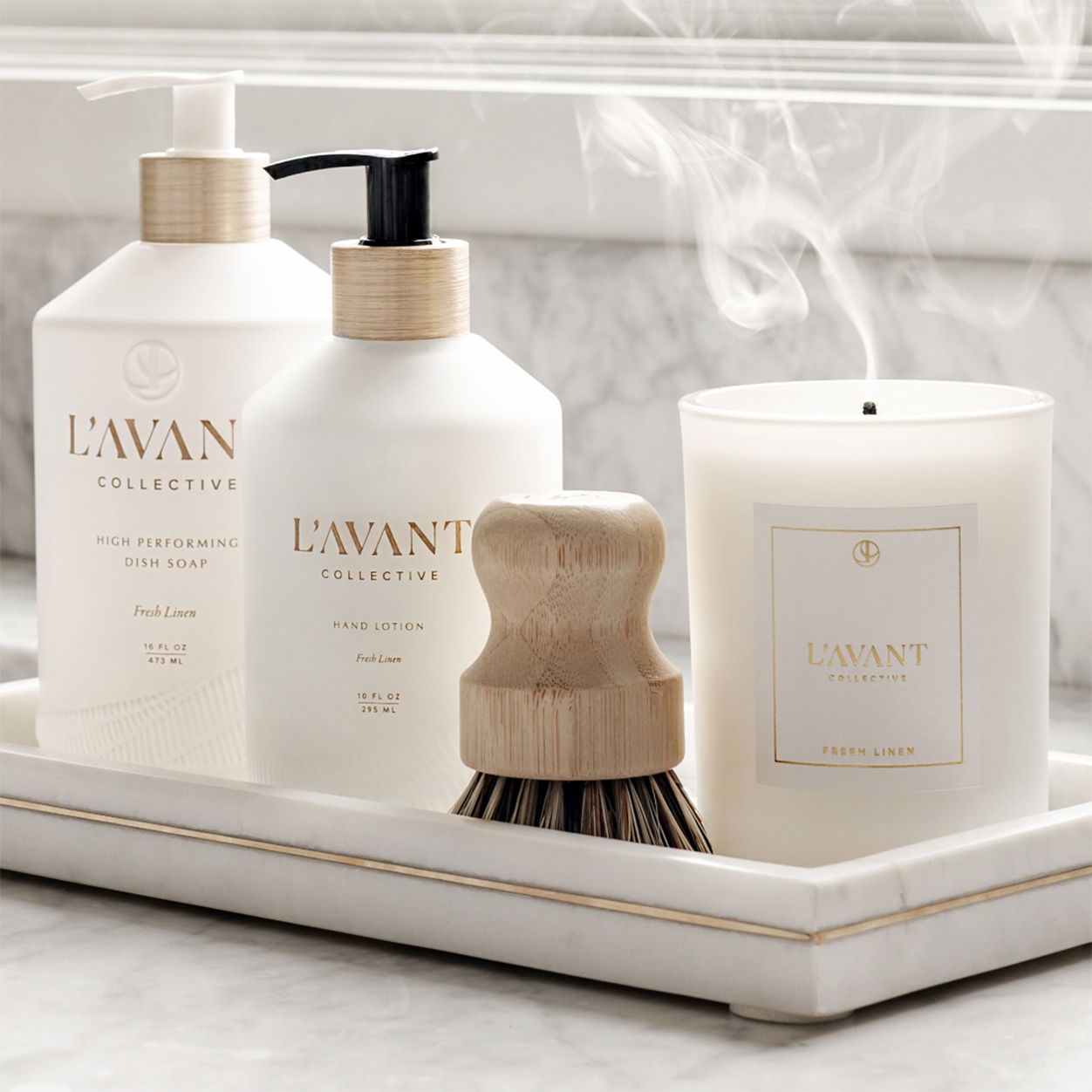 Fresh Linen Scented Hand Lotion - Moisturizing & Nourishing for Dry Skin - Perfect for Home, Office & Travel Use