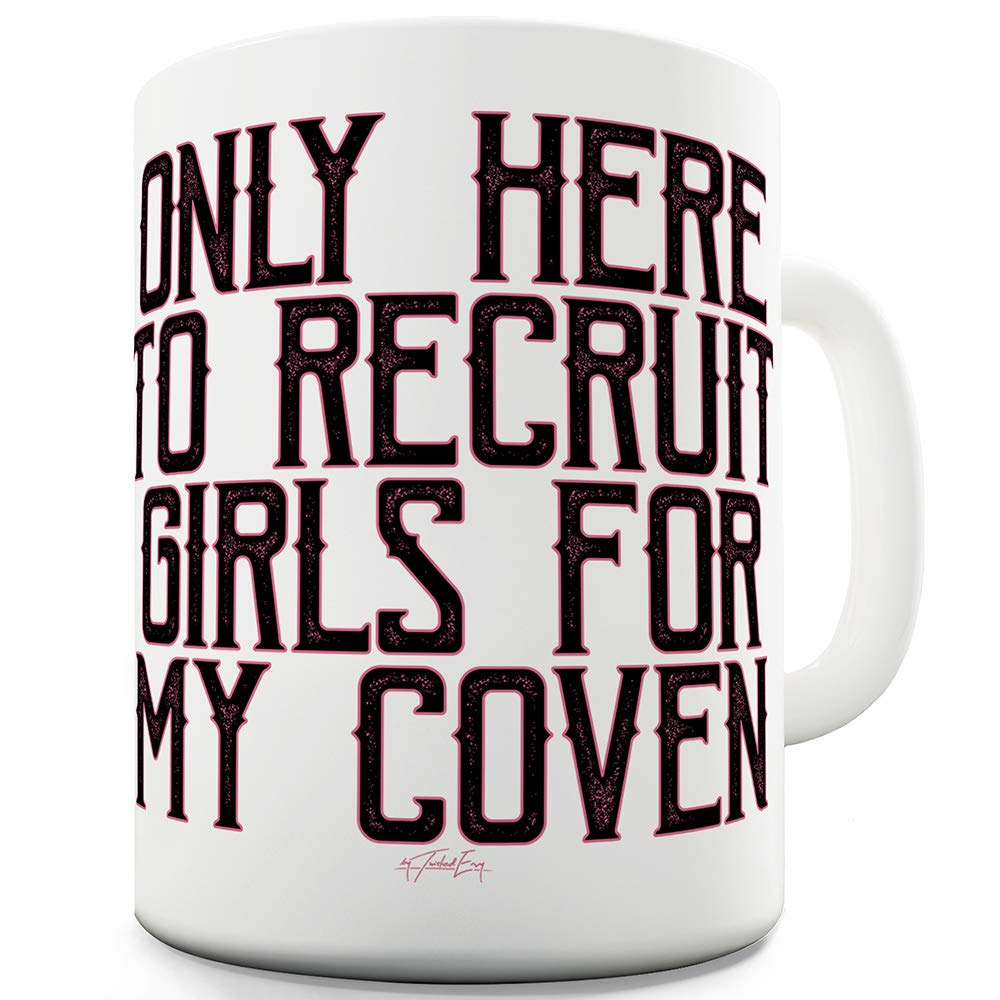 15oz Funny Coffee Mug for Women - Witch Coven Theme - Perfect for Halloween, Witches' Gatherings & Gift Giving