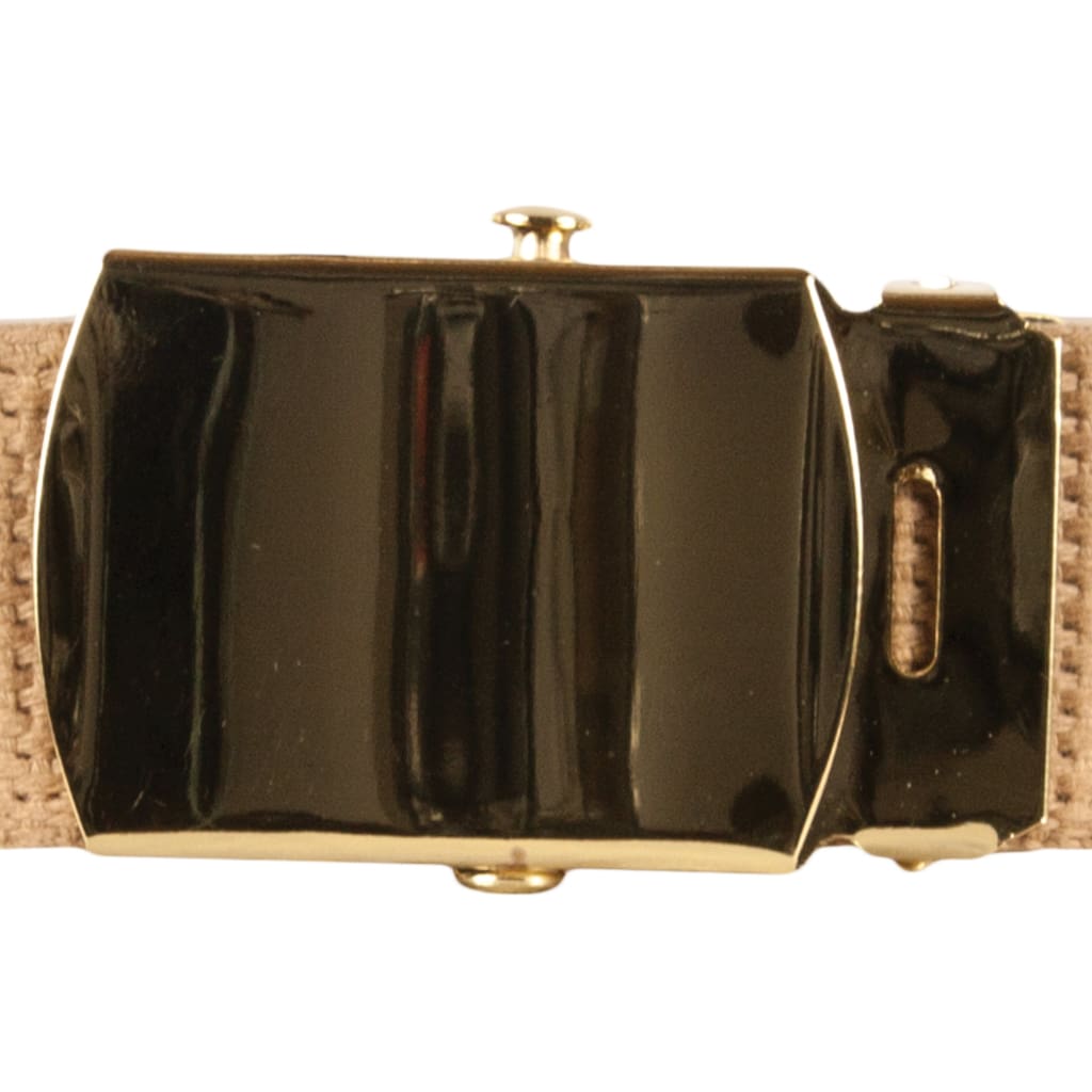 Premium Web Belt with Brass Plated Roller Buckle - 12 Pack for Men & Women - Adjustable Waistband for Work, Uniforms & Outdoor Activities