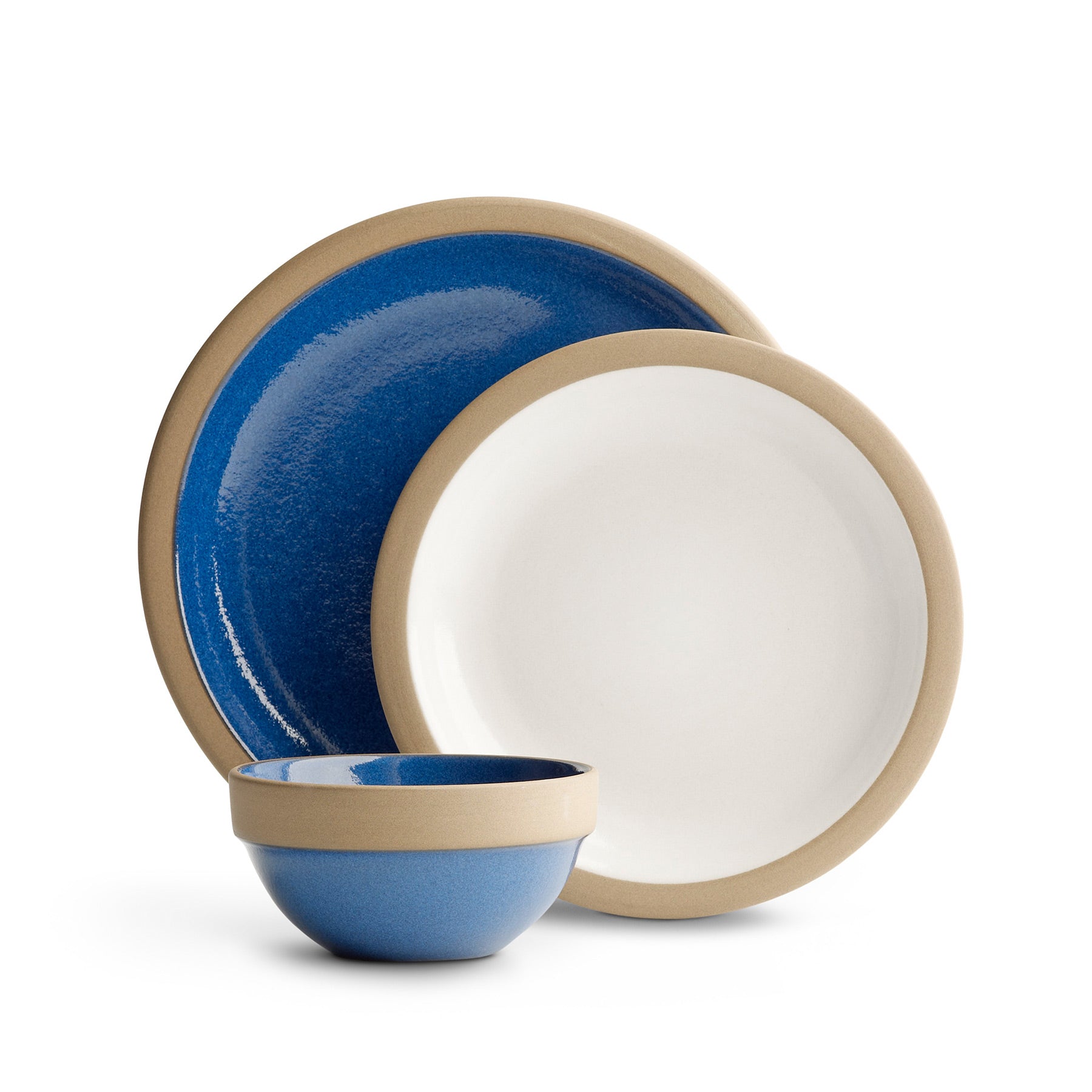 Finley 3-Piece Dinnerware Set - Elegant Porcelain Plates, Bowls & Mugs - Perfect for Family Dinners, Parties & Restaurant-Style Dining at Home
