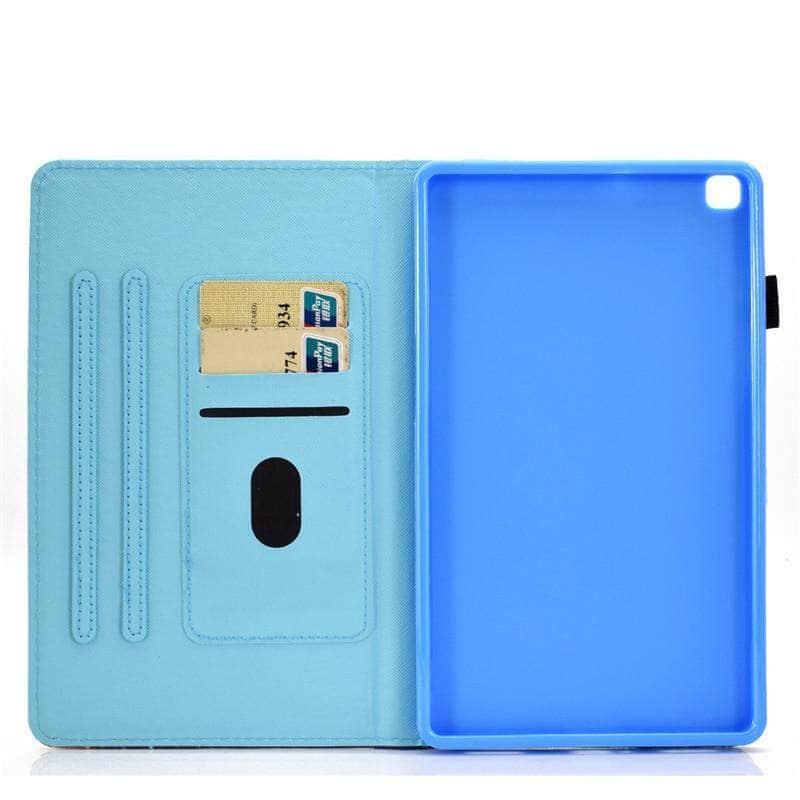 Samsung Galaxy Tab A7 Lite T220 T225 Case - Cartoon Leather Stand Cover for Kids | Perfect for School, Travel & Home Use