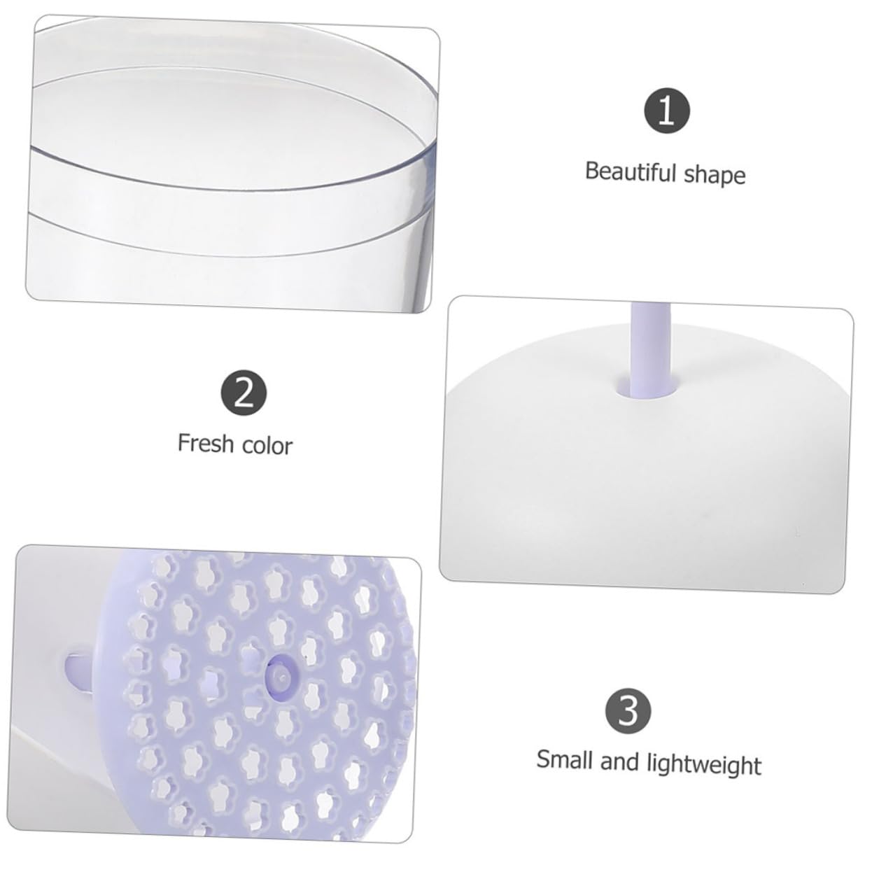 2pcs Manual Face Foam Maker - Bubble Foamer Cup for Gentle Facial Cleansing | Creates Rich Lather for Deep Cleansing | Perfect for Travel & Daily Skincare Routine (Purple)