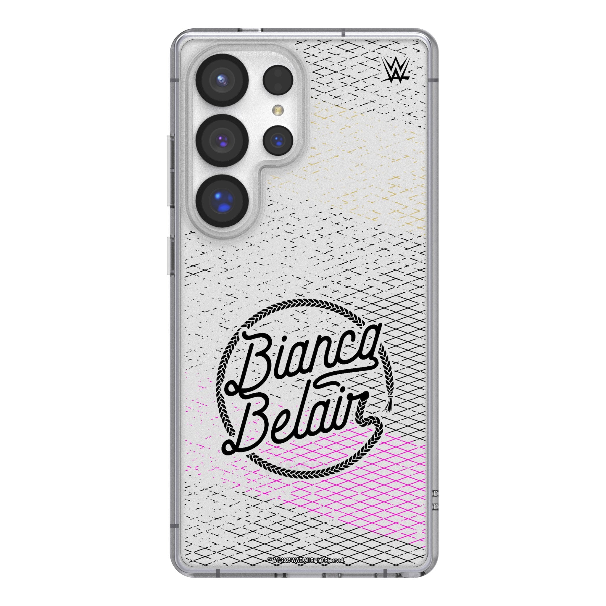 Bianca Belair Clear Shockproof Phone Case for Samsung Galaxy - Slim Protective Cover for Everyday Use, Work & Travel