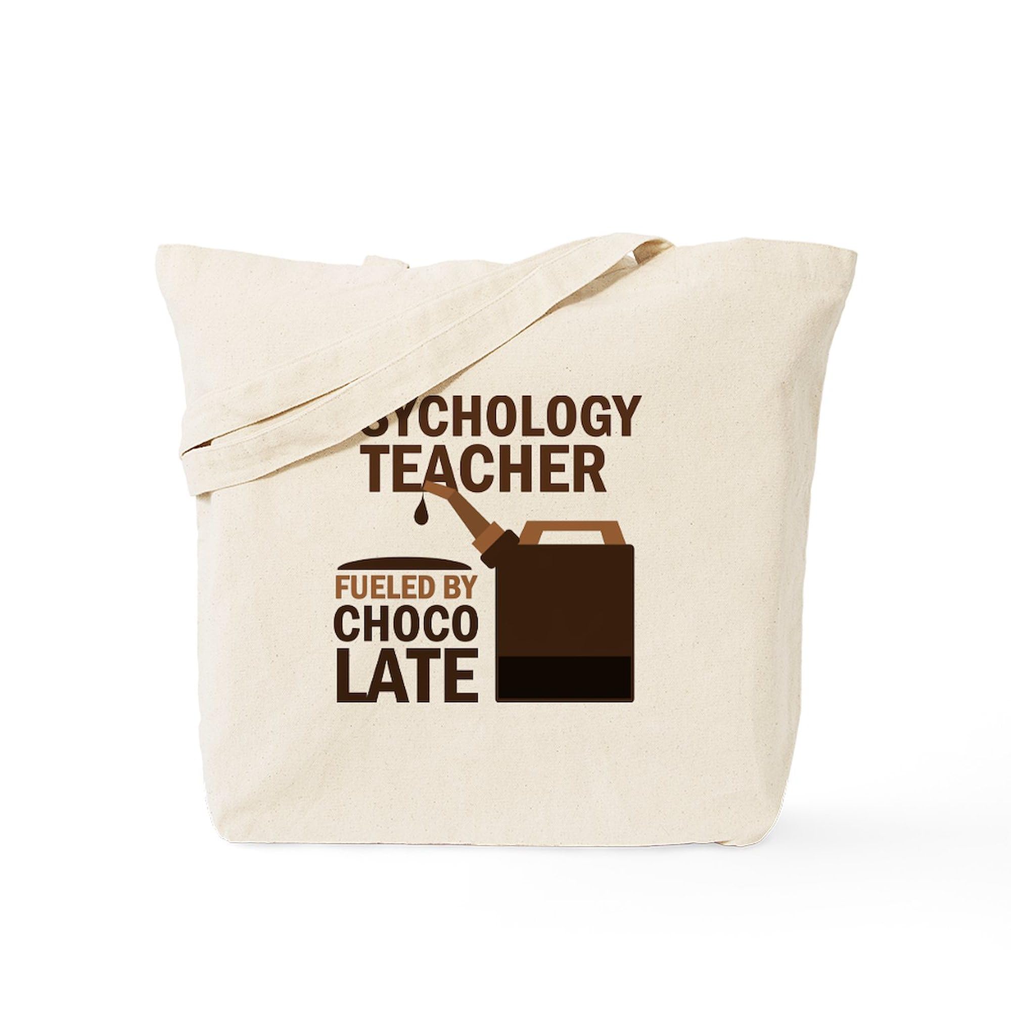 Funny Psychology Teacher Gift Tote Bag - Natural Canvas Reusable Shopping Bag for School, Work & Groceries | CafePress