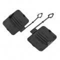 Pair of Rear Tow Hook Covers for BMW X5 E70 (2006-2013) - Genuine Fit Replacement Part #51 12 7 158 448 - Perfect for Off-Road Protection & Bumper Repair