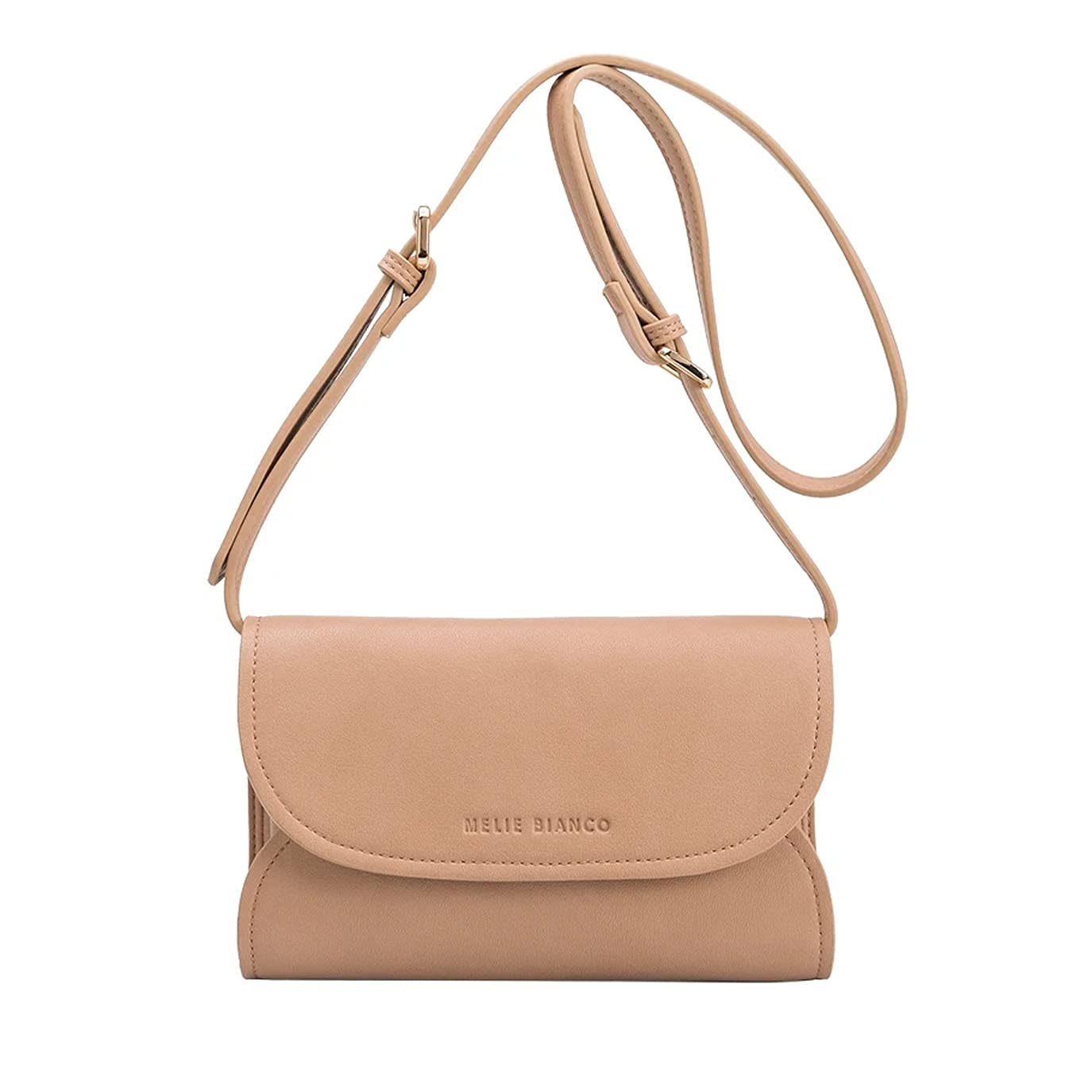 Melie Bianco Cleo Vegan Leather Convertible Clutch Crossbody Bag for Women | Stylish & Cruelty-Free Handbag for Work, Travel & Evening Out
