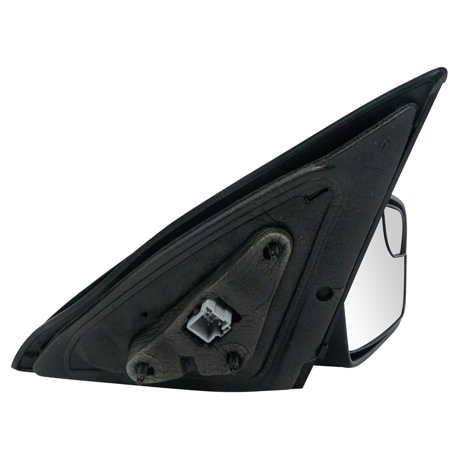 Heated Power Side Mirror Set with Puddle Light - Compatible with 2011-2012 Ford Fusion & Mercury Milan (Driver & Passenger Side) - FO1320423 FO1320424 FO1321423 FO1321424 - Perfect for Night Driving and Winter Weather Conditions