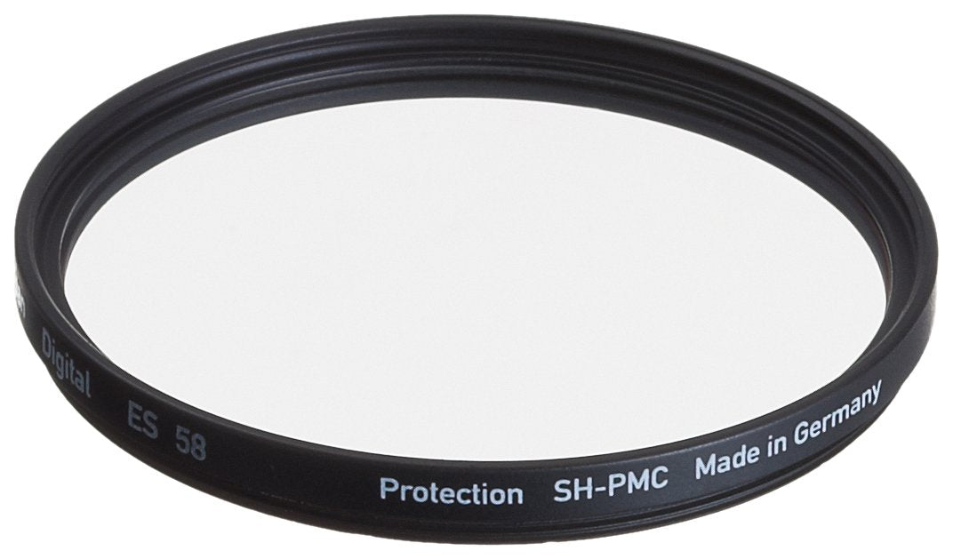 Heliopan 58mm UV Protection SH-PMC Filter (705800) with Premium Schott Glass & Floating Brass Ring - Ideal for DSLR, Mirrorless Cameras & Landscape Photography