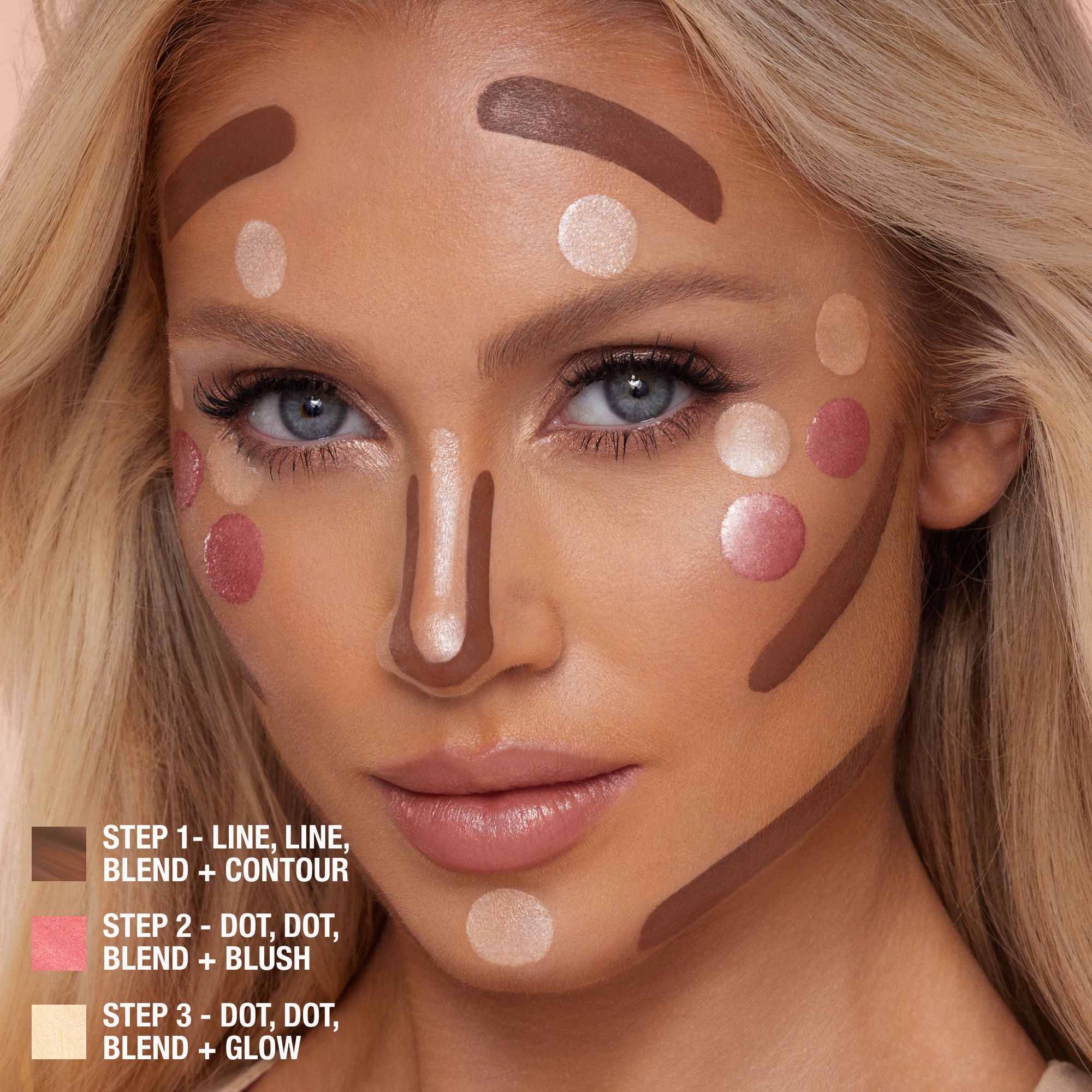 Hollywood Contour Wand - Professional Makeup Contouring Stick for Face Sculpting & Highlighting | Perfect for Everyday Makeup & Special Occasions