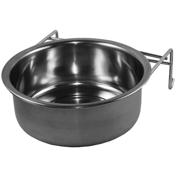 Stainless Steel Hanging Cup with Hooks - 1.34 Liter (45 oz) Capacity, 185mm Diameter - Perfect for Camping, Hiking, and Outdoor Adventures