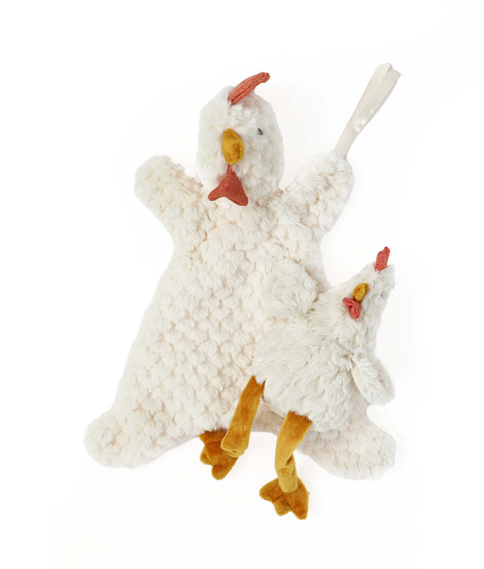 Forever Friend Chicken Set - Adorable Plush Chicken Toy for Kids, Perfect for Cuddling, Playtime & Nursery Decor | Great Gift for Birthdays & Holidays