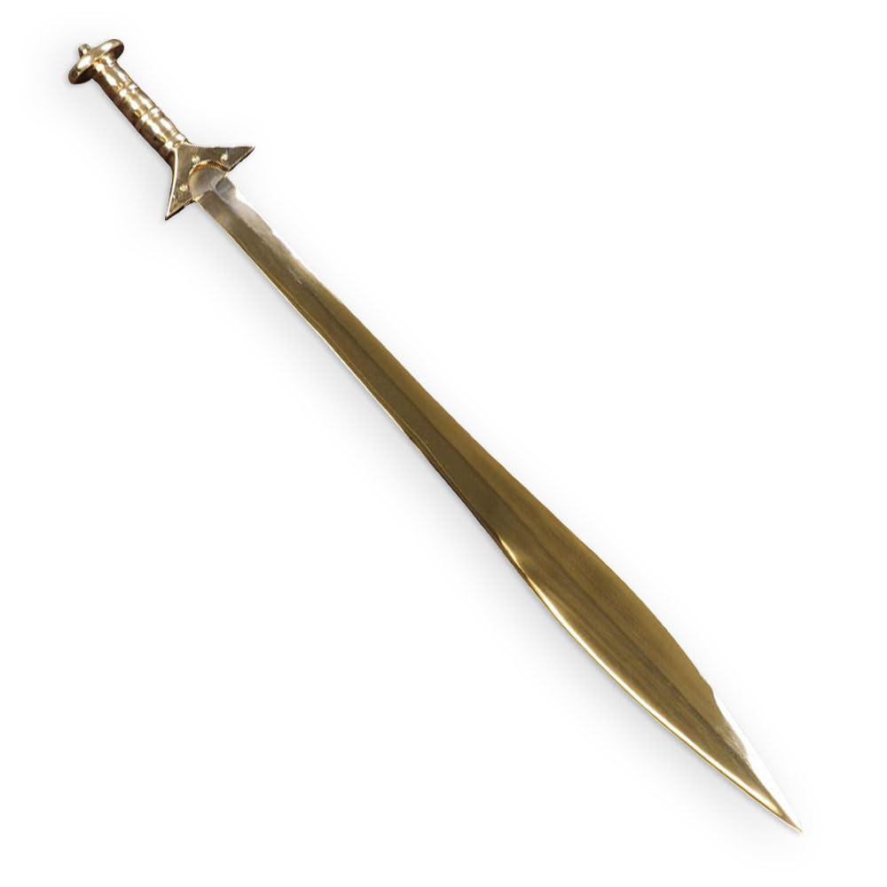 Celtic Bronze Sword - 27 Inch Blade - Deepeeka - Historical Replica for Collectors, Cosplay & Medieval Decor