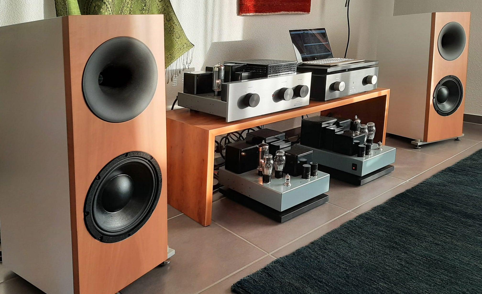 Tobian Sound Systems 10FH Full Range Horn Speakers - High Fidelity Audio for Home Theater, Outdoor Events & Live Performances