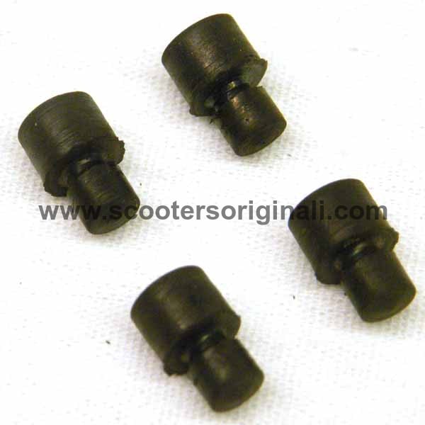 Vespa Buffer Set for Carb Box Door - Compatible with VN, VM, VL, VS1, VS5 Models | Scooter Engine Protection & Vibration Reduction