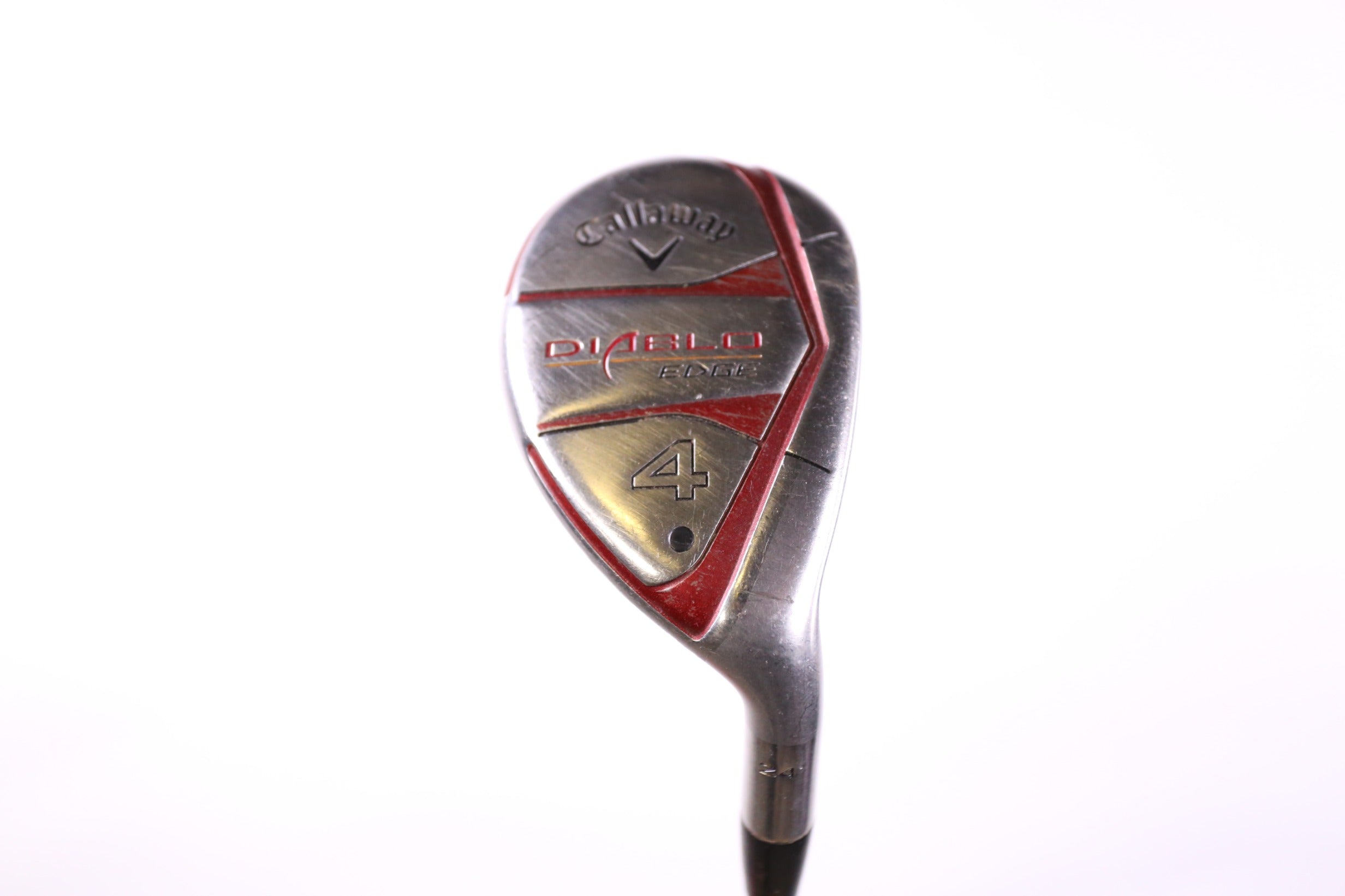 Used Callaway Diablo Edge 4H Hybrid Golf Club - Right Handed 24° Senior Flex - Perfect for High Handicap & Senior Golfers on Fairway Shots