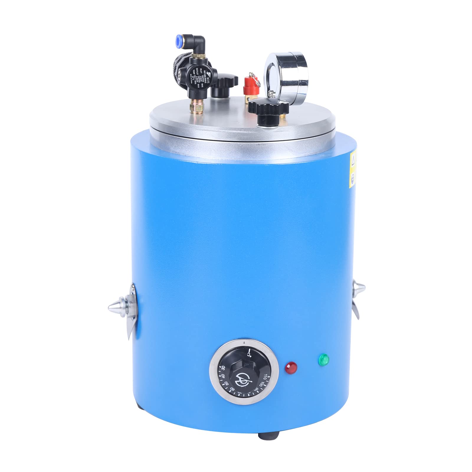 VPABES 2.2L 500W Wax Injection Machine with Double Nozzle - Professional Jewelry Casting Equipment for Wax Molding, DIY Jewelry Making & Dental Lab Applications