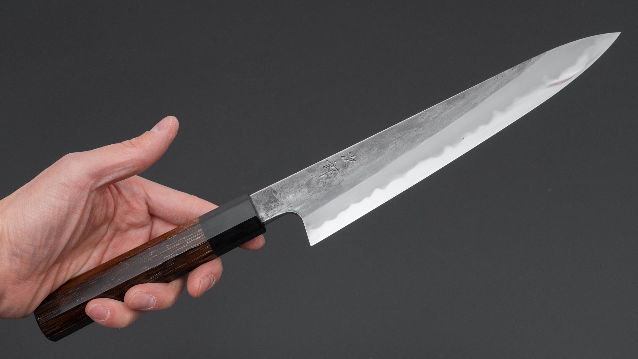 Premium Jiro Tsuchime Wa Sujihiki 210mm Japanese Slicing Knife - Taihei Tagayasan Handle (#663) - Perfect for Sushi, Sashimi & Meat Carving