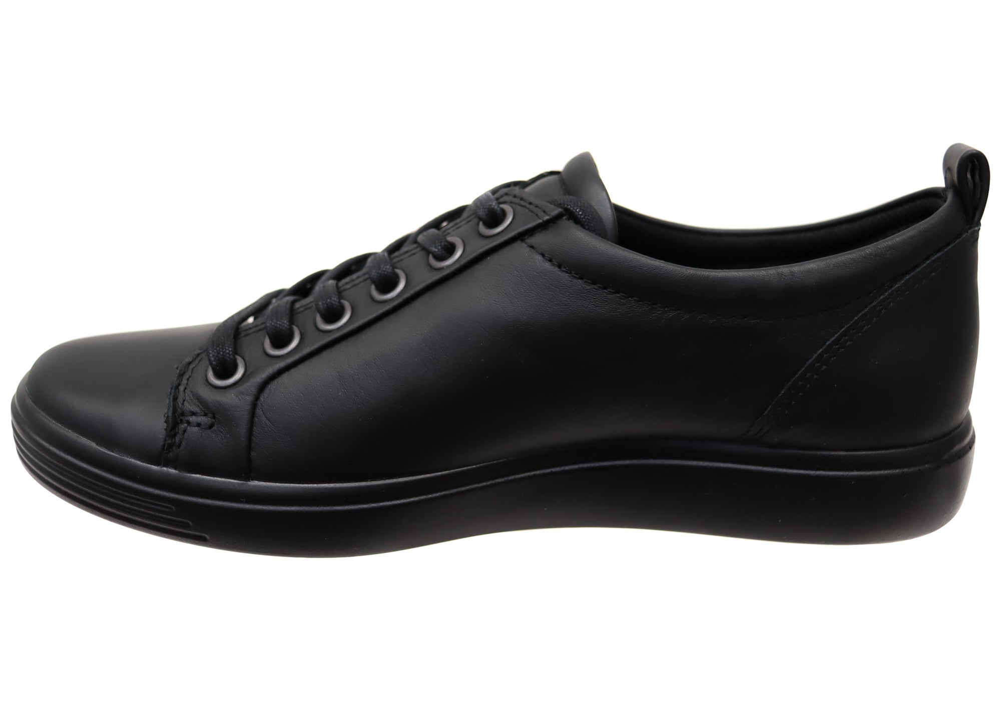 ECCO Women's Soft 7 GTX Waterproof Leather Lace-Up Comfort Shoes - Perfect for Walking, Travel & Everyday Wear