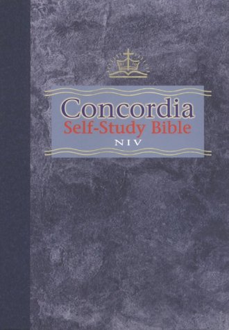 Concordia Self-Study Bible NIV - New International Version Study Bible with Commentary & Notes - Perfect for Personal Devotion, Bible Study Groups & Theological Research